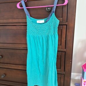 Teal Lilka Beach Dress